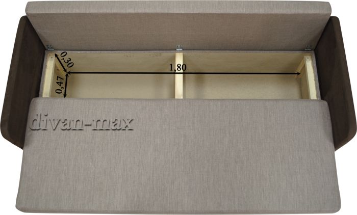 Софа Карина с быльцами-7 Лючия 550 + Букле 016