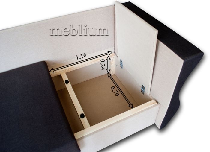 Диван детский Кубус-44 Квадро комбин беж + Квадро крем