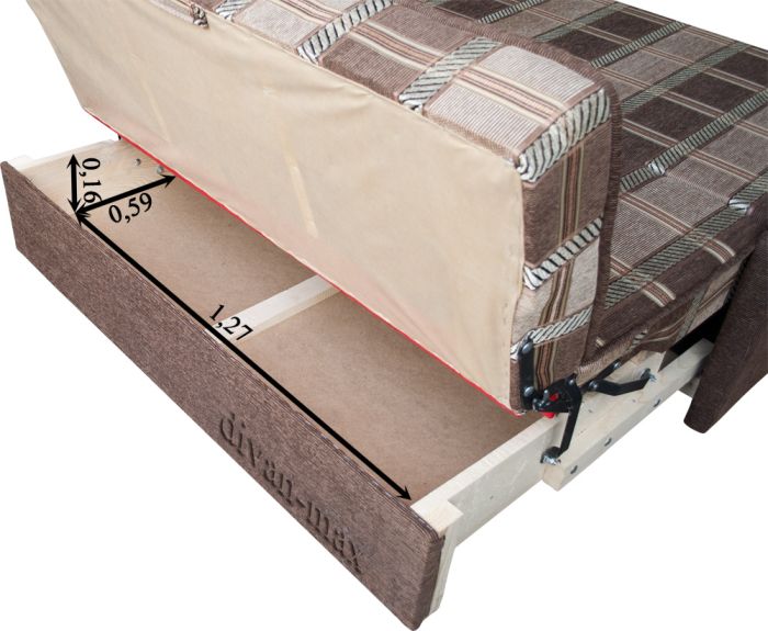 Диван Леся 140-15 Готика