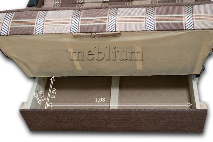 Диван Meblium 3-3 виноград хардал