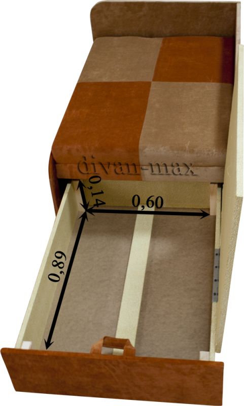 Детский диван Мини-14 Планет грин + пинк