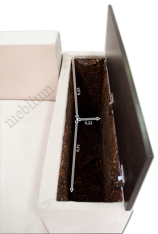 Уголовой диван Meblium 6-42 Лючия 090