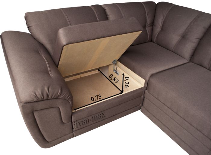 Угловой диван Премьер 5-5 неаполь 17 + 20