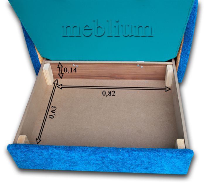 Детский диван Meblium 187-1 Бонд 05 Браун