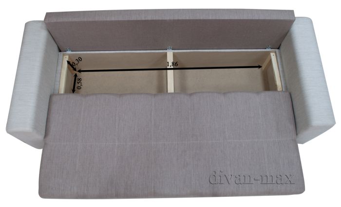 Софа Адель 140-7 Лючия 547, подушки - Кордрой 344