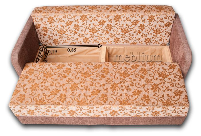 Диван Meblium 92-10 страйп комбин беж