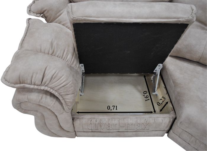 Угловой диван Дали-17