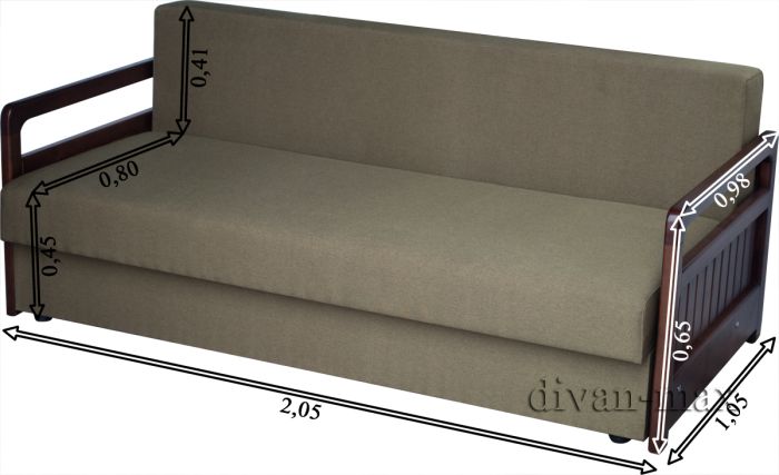 Диван Оксфорд 2-6