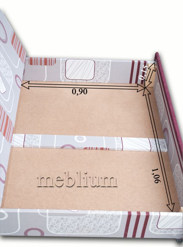 Диван Омега 120-41 Марсель грей