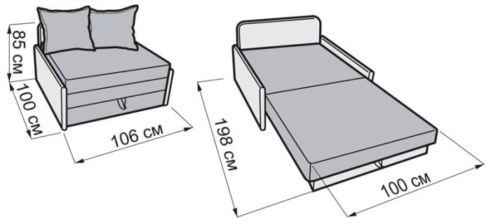 Детский диван Омега Солнышко -41