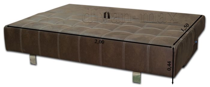 Диван Омега Нова-12 Афина Браун