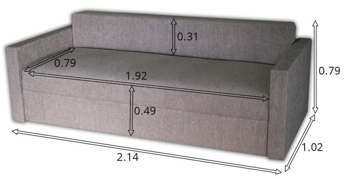ПРОДАНО (можно под заказ) Диван Оскар Еко 3 -3 Берлин какао + Пион голд