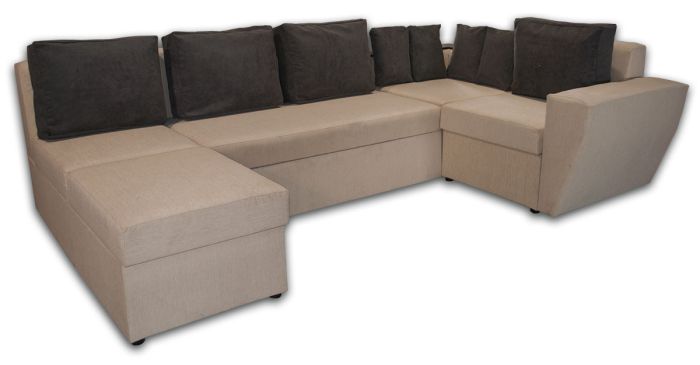 Угловой диван Цезарь-42 Филипио, подушки - ТС 662