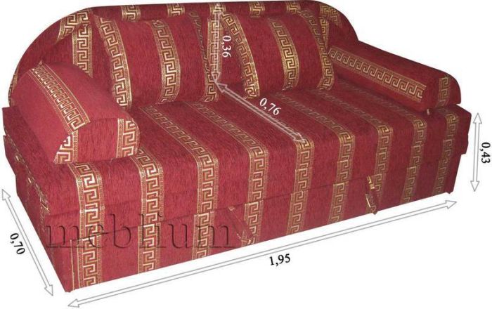 (СНЯТО С ПРОИЗВОДСТВА) Диван Париж 1 венус