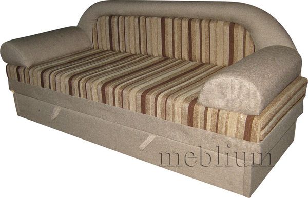 Диван Великолепный-33 Цветок Серый