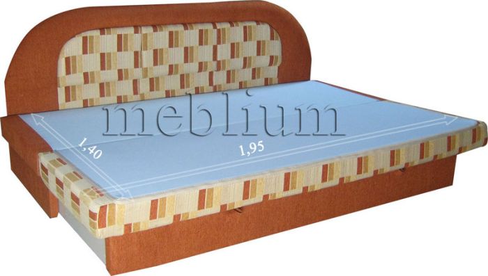 Диван Великолепный-33 Цветок Серый