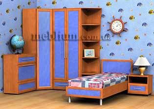 Детская подростковая комната "Компас" (вариант компоновки №2)-23
