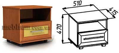 Детская подростковая комната "Компас" (вариант компоновки №3)-23