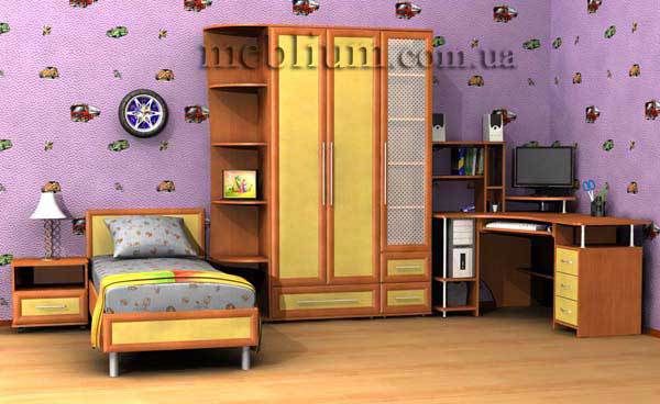 Детская подростковая комната "Компас" (вариант компоновки №3)-23