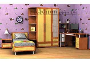 Детская подростковая комната "Компас" (вариант компоновки №3)-23