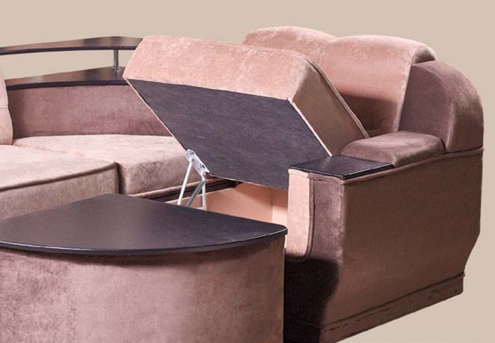 Угловой диван Прадо со столиком - 106