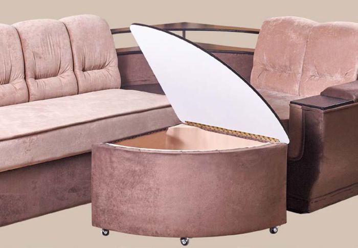 Угловой диван Прадо со столиком - 106