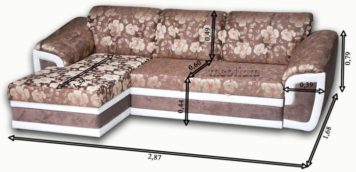 Софа Адель 120-7 Лючия 512 + 549