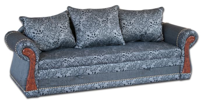 Софа Премьера-15 аркадия флаверс грей