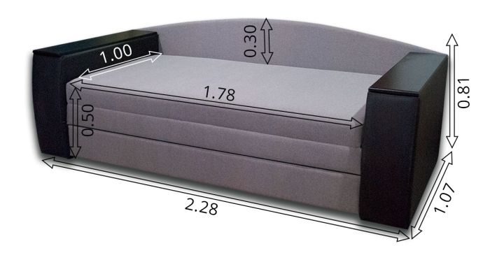 Тахта Рио 180 (спал. место 1800х2000) -47