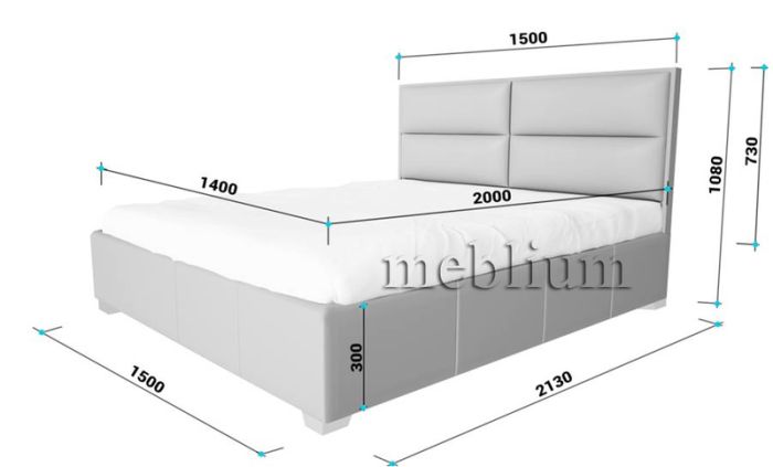 (СНЯТО С ПРОИЗВОДСТВА) Кровать Сити 1,4 с под/механизмом-59