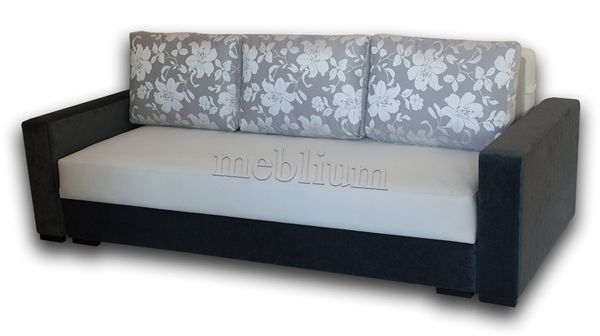 Софа Meblium 36-15 Нитекс Шаги Линен + Нитекс Шаги Графит