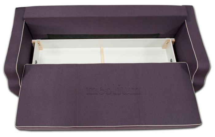 Диван Роберт-61 Идея 19 грей + Идея 03 крем