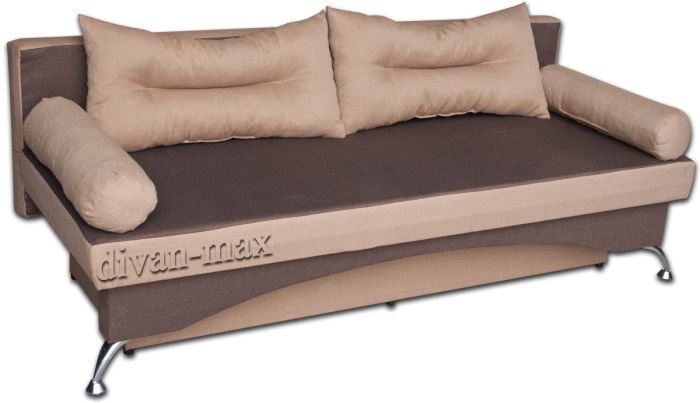 Диван Рудольф-7 гига комбин коричневая+бежевая