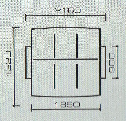 Диван Эш 135-12 Bellavista - neutral