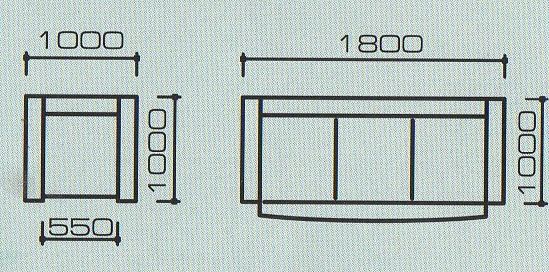 Диван Гудзон ДСП-12 Гига Беж