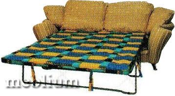 Софа Карина 120 пруж. блок-7 Делайт 02+ Бональд грей