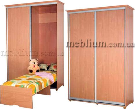 (СНЯТО С ПРОИЗВОДСТВА) Шкаф-Кровать детская односпальная - 10