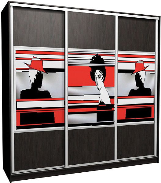 Шкаф-купе - 5, 3 ДСП-20