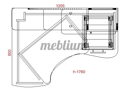 Компьютерный стол СК-23-53