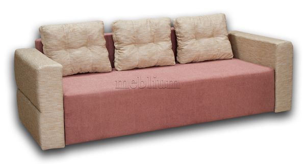 Софа Meblium 20-42 Букле розовый+Лючия 624