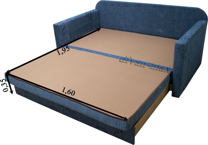 Диван Блюз 160-15