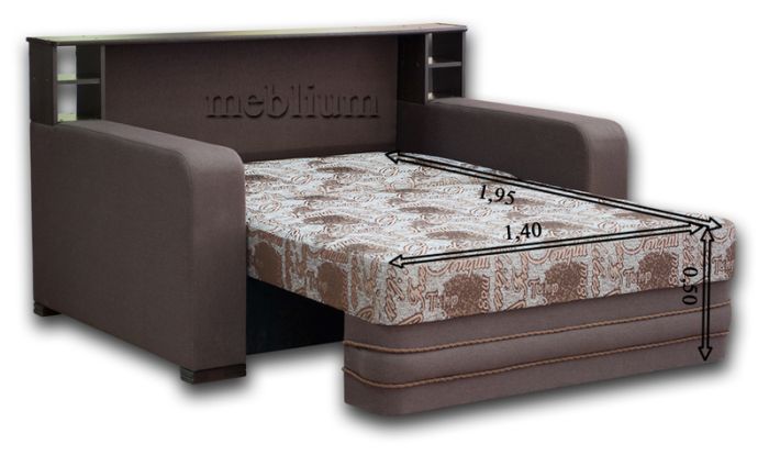 Кровать Цезарь 140-6 хлоя грей