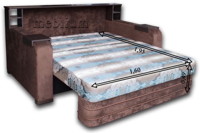 Большое спальное место Кровать Цезарь 160 версаль беж