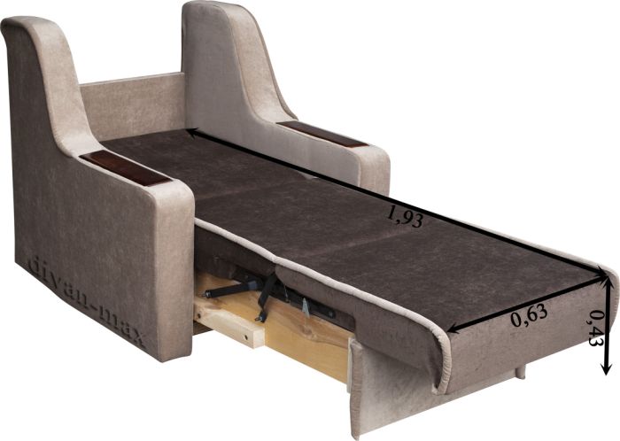 Кресло Эш-12 земфира терра + земфира комб беж