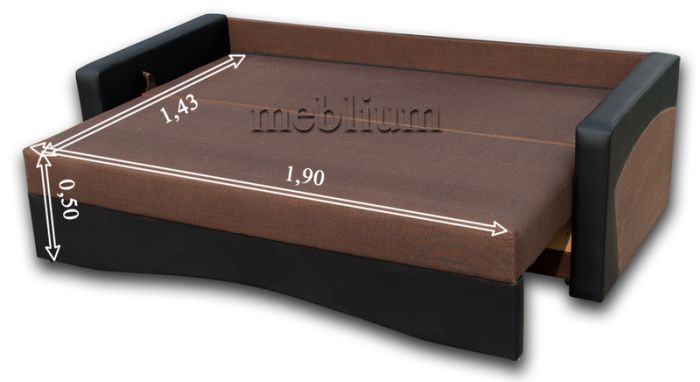 Софа Палермо-44 Гига Комбин Браун