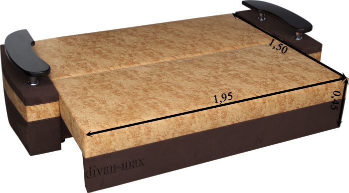 (СНЯТО С ПРОИЗВОДСТВА) Софа Глория-8 саванна флок лилак 12 + саванна блэк 19