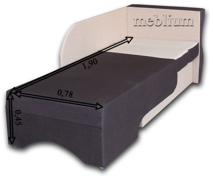 Диван детский Кубус-44 Г-ка Санфловерс + Рико 16