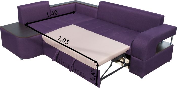 Угловой диван Лас-Вегас-89 лорена беж, Энерджи беж