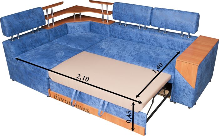 Угловой диван Мария 1б-89