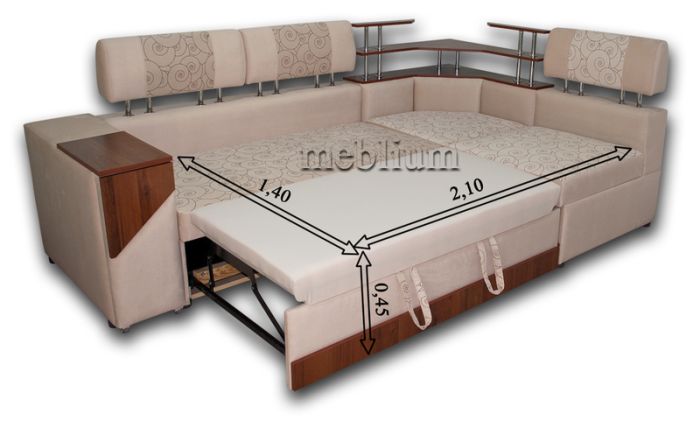 Диван угловой Мария 1б-89 (СНЯТО С ПРОИЗВОДСТВА)